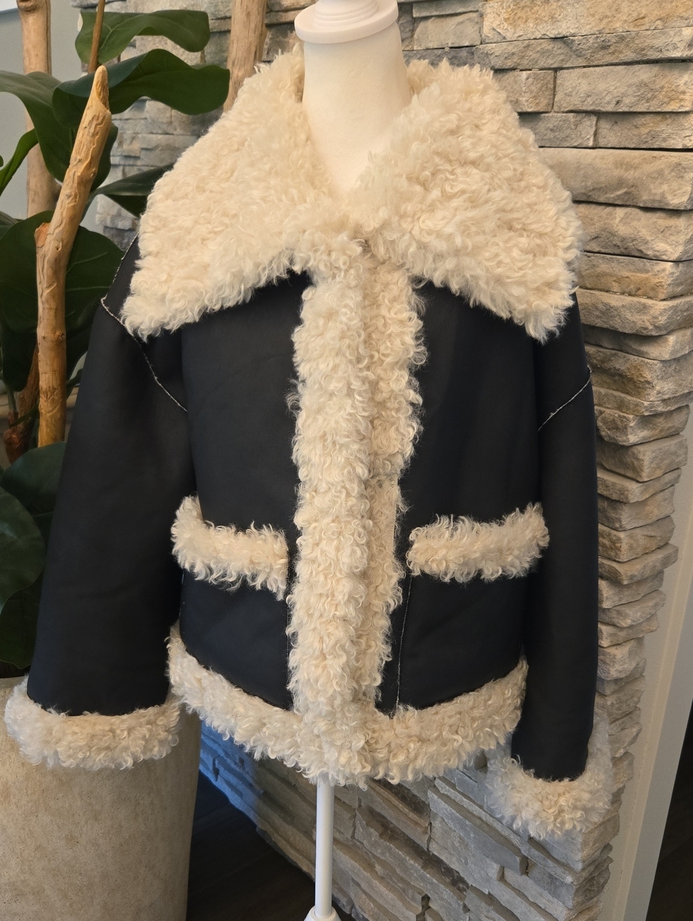 Free People Kiki Sherpa Jacket